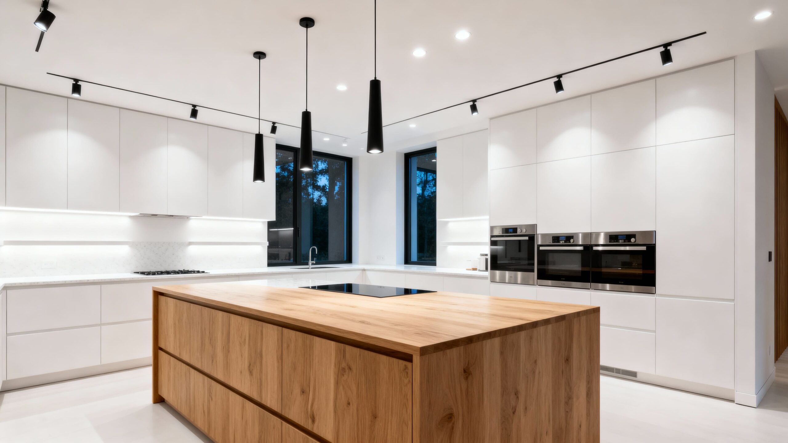 Comment choisir et installer l'éclairage des cuisines modernes