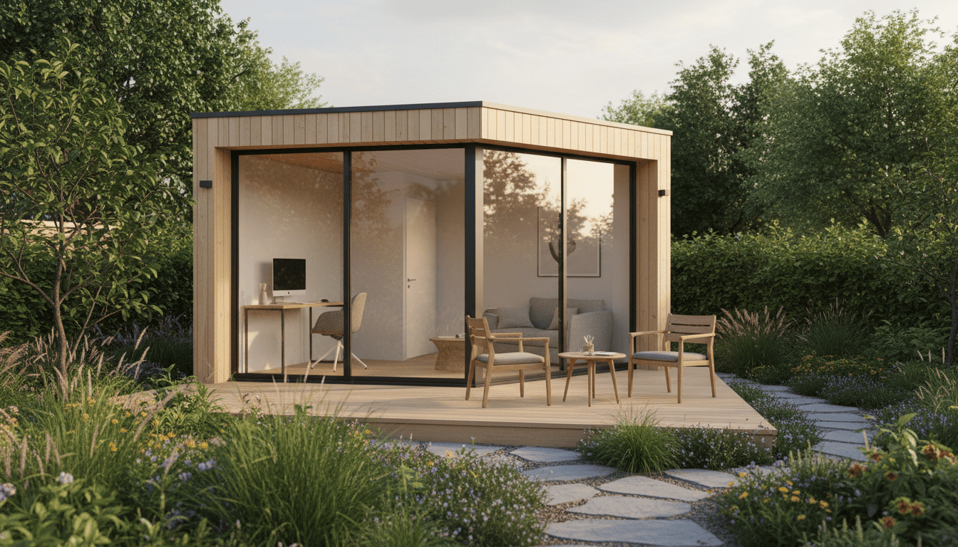 Studio de jardin habitable une nouvelle façon d’agrandir son espace de vie